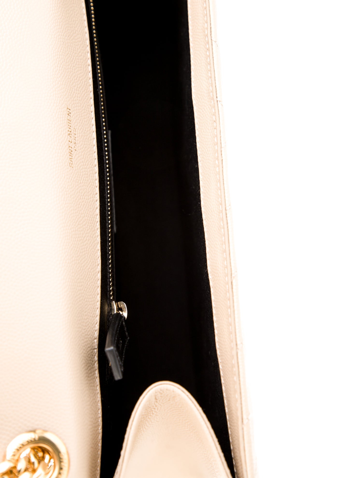 Saint Laurent Large Monogram Matelassé Envelope Bag